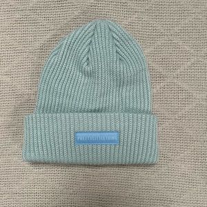 Baby blue beanie